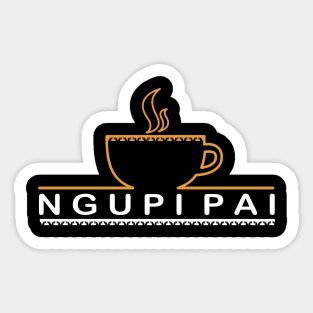 Coffee Drinks Sticker